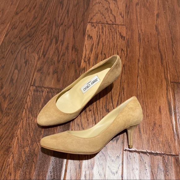 Jimmy Choo Shoes - SOLD. JIMMY CHOO Irena suede 65mm round toe pump.